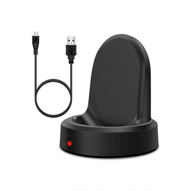 Margoun QI Wireless Charger for Samsung Gear S2 S3 Smartwatch Black